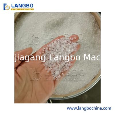 کارخانه بازیافت پلاستیک PP PE LDPE HDPE فیلم و کیسه بافندگی تراکم دهنده خط دانه بندی
