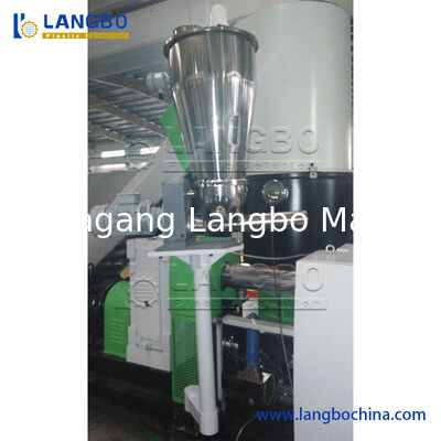 ضایعات پلاستیکی LDPE HDPE PE PP فیلم کیسه های جامبو بطری پت پولک کلوخه لوله PVC پلاستیک سخت ABS PC شستشو بازیافت تولید خط گرانول سازی