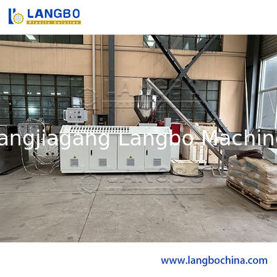 اکسترودر اکستروژن پروفیل پلاستیکی PVC PP HDPE Mpp PE PPR UPVC دستگاه ساخت