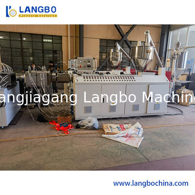 خط تولید اکستروژن پروفیل عرشه چوبی-پلاستیکی PE PP مورد استفاده در کف داخلی یا خارجی/نرده ها/سینی