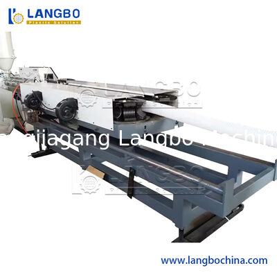 PP PVC UPVC Opvc لوله اکستروژن خط گاز لوله آب آب رسانی تخلیه لوله لوله الکتریکی تولید لوله پلاستیکی لوله اکستروژن یک دیواری