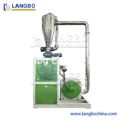 دستگاه بازیافت خودکار PE LDPE HDPE LLDPE PP PVC PET EVA PS ABS پودر پلاستیک پلویرزر آسیاب آسیاب