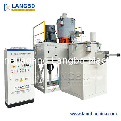 ISO اتوماتیک دستگاه همزن PVC با پیچ گوشتی با کارایی بالا