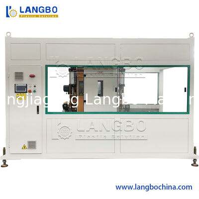 PE قطر بزرگ لوله دیواری حفره ای دوقلو تک پیچ Extruder Extrusion ماشین تولید خط تولید پلاستیک