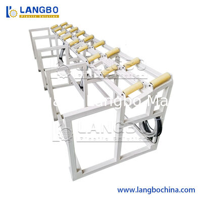 خروجی خط اکستروژن خط لوله اکستازی لوله گاز مجاز تنها 4 تا 9 متر / ظرفیت حداقل