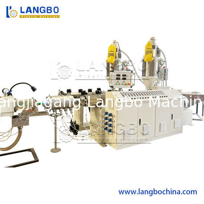 تولید اکستروژن لوله پلاستیکی PPR با کنترل از راه دور PLC 63 میلی متری Mark Line