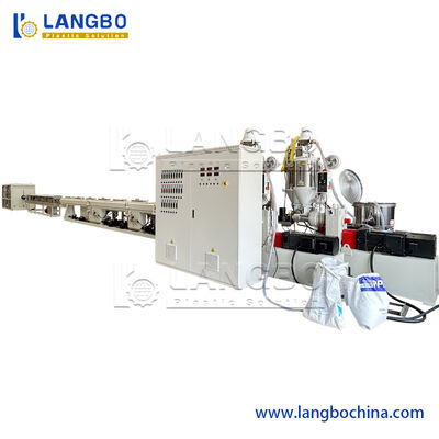 ماشین آلات برای ساخت لوله های انعطاف پذیر با فرکانس بالا پیچ دوقلو کانونی