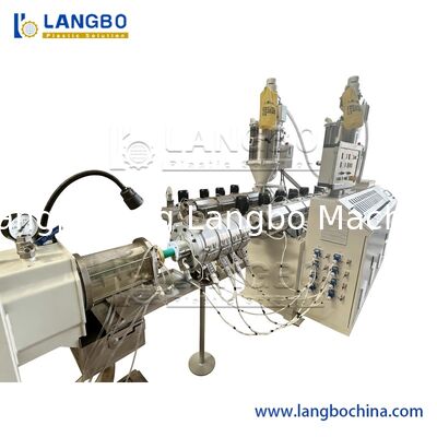 تولید اکستروژن لوله پلاستیکی PPR با کنترل از راه دور PLC 63 میلی متری Mark Line