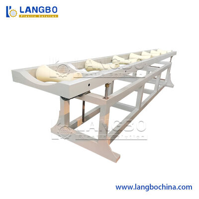 دستگاه خط اکستروزن لوله های PVC UPVC 75-250mm با اکستروزر 80/156