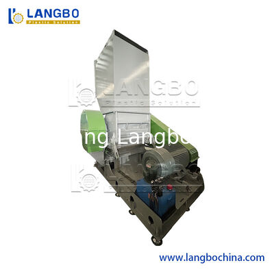 مواد زائد پلاستیکی فیلم پارچه ای کیسه کفش دو رول روتر تک شاخه Shredder ماشین شکن پلاستیک