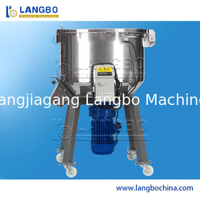 مخلوط کننده عمودی رنگ پلاستیکی برای دانه ها یا مواد پودری با حامل خلاء