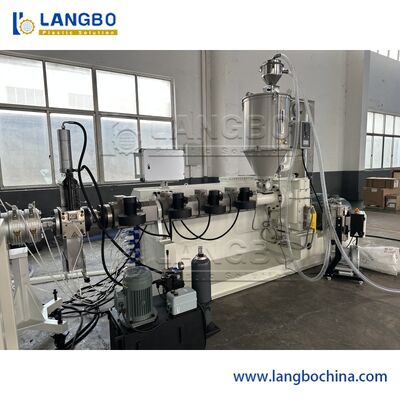 خط اکستروژن هم‌اکستروژن لوله PPR 16-63 میلی‌متری با اکسترودر تک‌پیچ 60 میلی‌متری