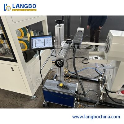 خط اکستروژن هم‌اکستروژن لوله PPR 16-63 میلی‌متری با اکسترودر تک‌پیچ 60 میلی‌متری