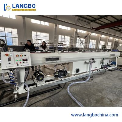 کنترل از راه دور PLC خط 3 لایه ساخت لوله پلی اتیلن PPR پلاستیکی