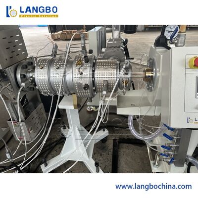 خط اکستروژن لوله PPR با تولید بالا 50 میلی متر با سر و صدا کم و ماشین تولید لوله PPR