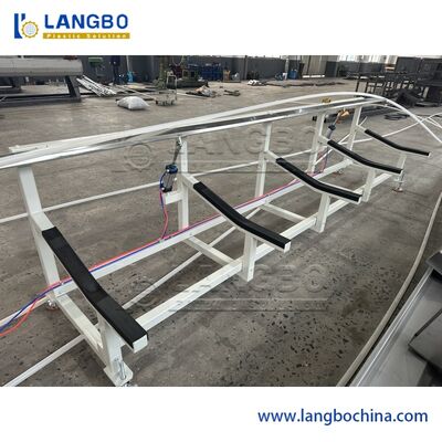 خط اکستروژن لوله PPR 3 لایه ای با ظرفیت 350 کیلوگرم در ساعت و کنترل PLC