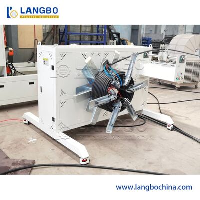 اسنایدر قطعات الکتریکی نرم PE لوله Winder ماشین برای لوله های 16-160MM