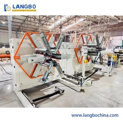 دستگاه پیچ و تاب لوله های خودکار PE تجهیزات سیستم آبیاری