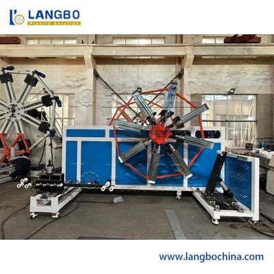 دستگاه پیچ و تاب لوله های خودکار PE تجهیزات سیستم آبیاری