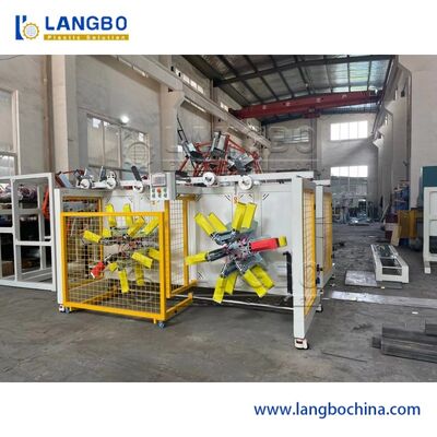 سیستم پیشرفته کویلینگ شیلنگ PE 0.1-10 متر بر دقیقه سرعت کویلینگ دستگاه سیم‌پیچ لوله HDPE برای لوله‌های فرآوری شده