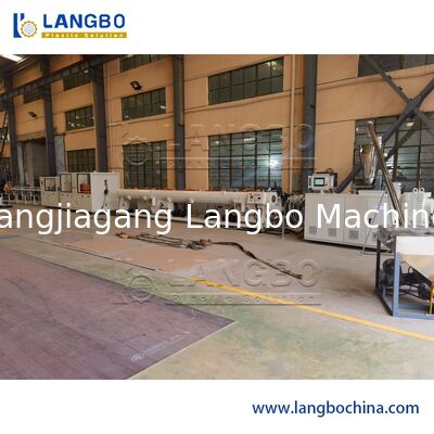 خط اکستروژن لوله پلاستیک صرفه جویی در انرژی، اکسترودر پیچ دوقلو جدید