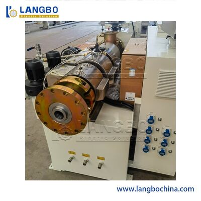 گواهی نامه CE پروفیل خط پروفیل اکستروژن با مخروطی پیچ دوقلو اکسترودر 37KW موتور موتور