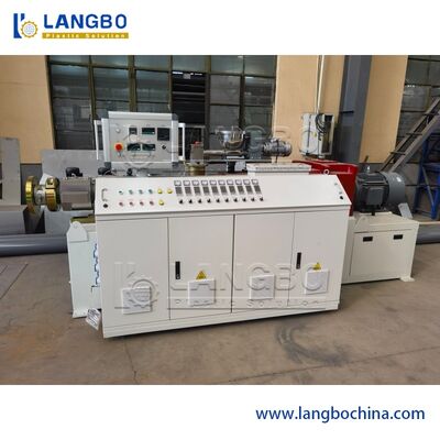 اکسترودر پیچ دو طرفه Pvc لوله آب، ماشین اکستروژن پلاستیک اتوماتیک کنترل