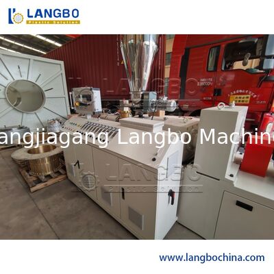 دستگاه تولید لوله پلاستیکی PVC HDPE PE پیشرفته 315 میلی‌متری خط اکستروژن