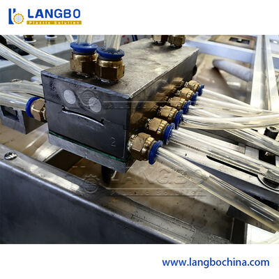 دستگاه تولید پروفیل اکستروژن روکش دار دو رنگ پلی کربنات (PC) / PMMA / لامپ LED / پوشش لوله / قاب عکس PS