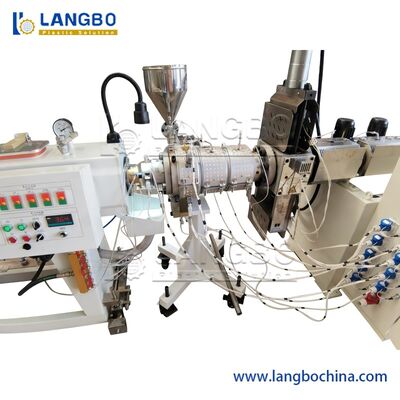 خط تولید اکستروژن ماشین آلات ساخت لوله HDPE 50-250mm
