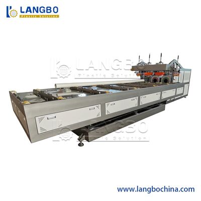 U R مستطیل مربع شکل اتوماتیک پلاستیکی UPVC PVC PP Pipe Belling Machine
