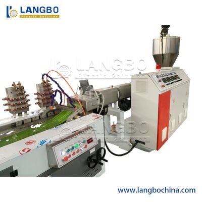 خط تولید اکستروژن پروفایل روکش آب پلاستیکی PVC/ماشین ساخت روکش آب PVC