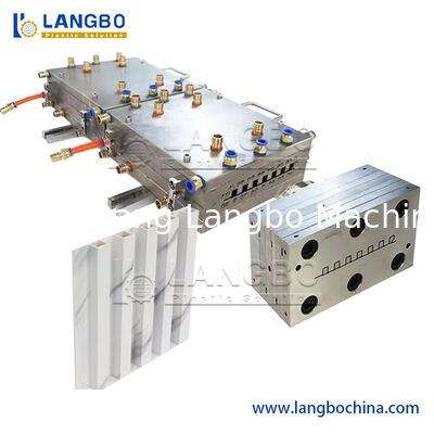 Bamboo and Wood Fiber Grating Board Ecological Wood WPC Wall Panels Making Machine