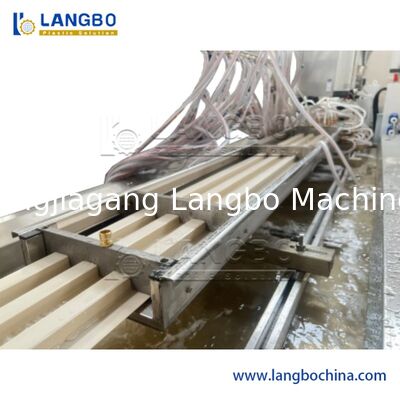 Bamboo and Wood Fiber Grating Board Ecological Wood WPC Wall Panels Making Machine