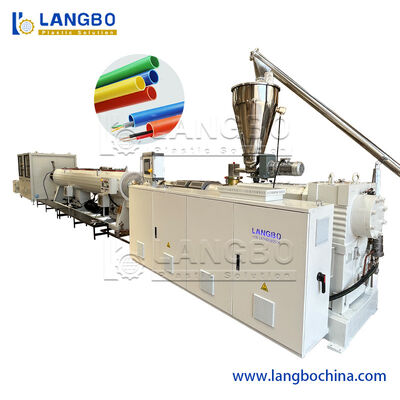 دستگاه اکستروژن پلاستیک تجهیزات پلاستیک دستگاه اکسترودر لوله PVC PP PE دستگاه تولید لوله PVC