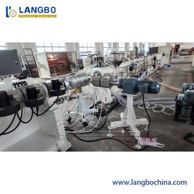 خط اکستروژن لوله PE دو لایه/تک لایه/چند لایه 75-315 میلی متر / دستگاه تولید لوله HDPE / خط تولید لوله پلاستیکی
