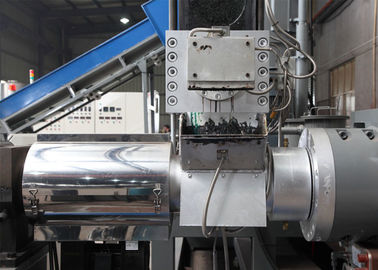 پودر پلاستیکی Pelletizing خط HDPE پلت بازیافت ماشین کم برق
