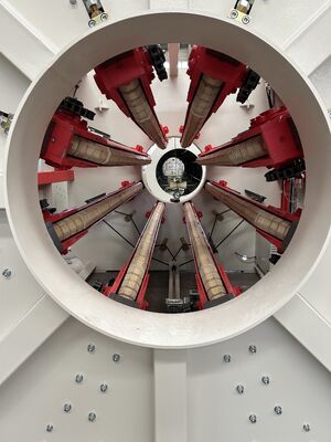 ماشین ساخت UPVC پلاستیک 180-710 میلی متر اکسترودر SJSZ92/188