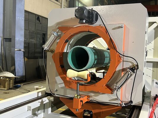 SJSZ92/188 800KG / Hight Capacity Extruder 180-710mm ماشین ساخت پلاستیک UPVC