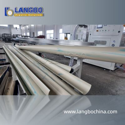 خط اکستروژن پروفیل PVC. کنترل دقیق مناسب برای کاربردهای مختلف