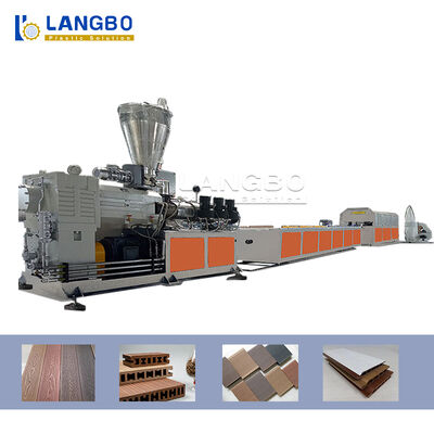 PVC / WPC مشخصات اکستروژن خط زیمنس موتور دو پیچ طراحی