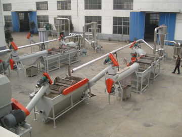 PP PET PS HDPE زباله پلاستیک بازیافت ماشین Pelletizing فولاد ضد زنگ 304