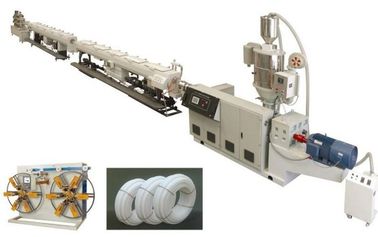عملکرد پایدار PPR لوله اکستروژن خط / اکسترودر تک پیچ 80 - 300kg / ساعت