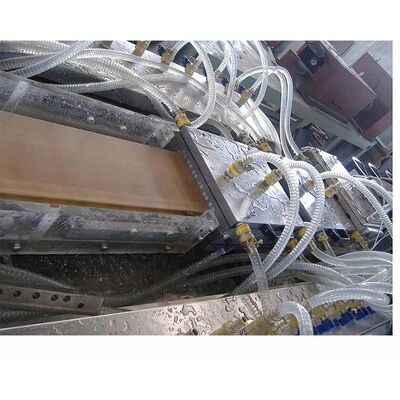 خط تولید اکستروژن پروفیل Pvc ولتاژ سفارشی بخش اصلی برق زیمنس