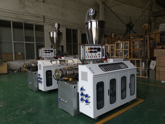 چهار خط لوله اکستروژن لوله خط لوله برق 55 / 37KW قدرت موتور