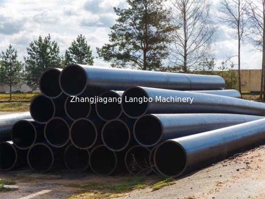 خط اکستروژن لوله های ماشین ساخت حفره ای HDPE قطر بزرگ
