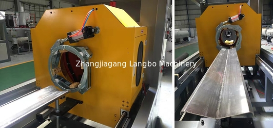 کار آسان پلاستیک HDPE PE لوله اکستروژن ساخت ماشین خط تولید