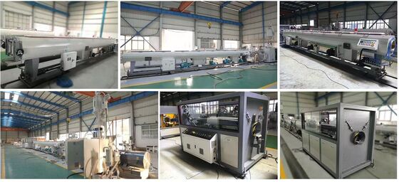 دستگاه اکستروژن اتوماتیک لوله اچ دی پی 65 میلی متر موتور زیمنس