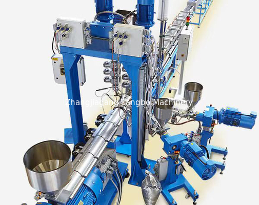 Co Extrusion PPR Pipe خط تولید پلاستیک دو اکسترودر