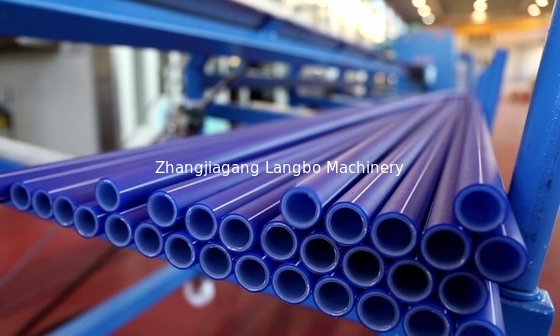 خط اکستروژن لوله های پلاستیکی PPR ماشین ساخت لوله های پلاستیکی خط تولید لوله های HDPE / PE